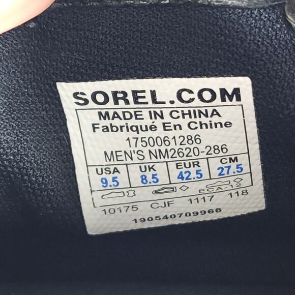 Sorel Men\'s Madson US 9,5 Brown Leather Waterproof Lace-Up Ankle Hiker Boots main image 16